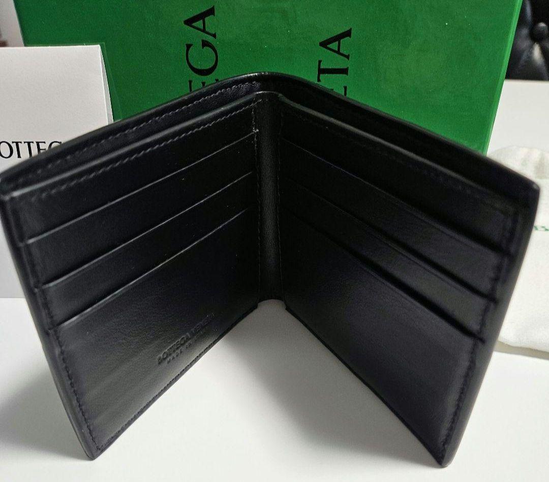 【RFID 認証】BOTTEGA VENETA 　　カセット二つ折り財布★極美品
