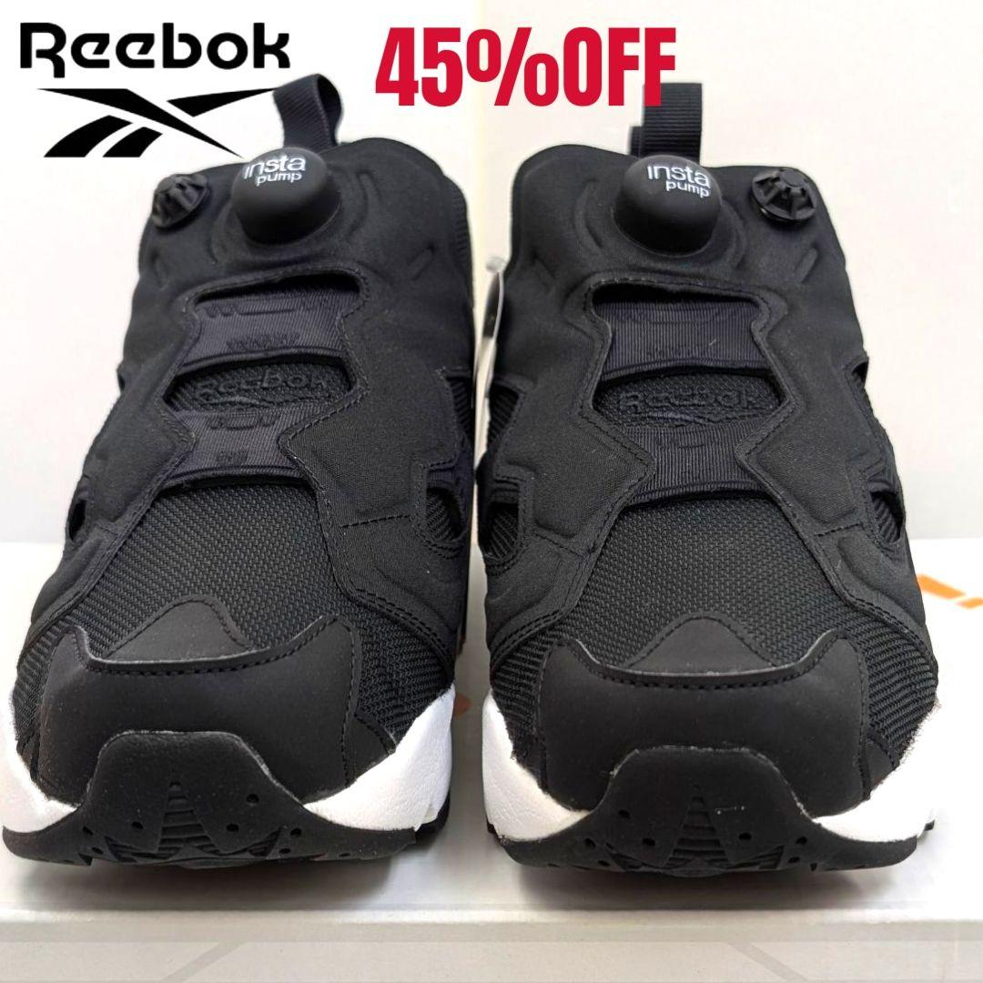 25.0♦リーボックインスタポンプフューリーOGブラック 処分特価箱無しお届け