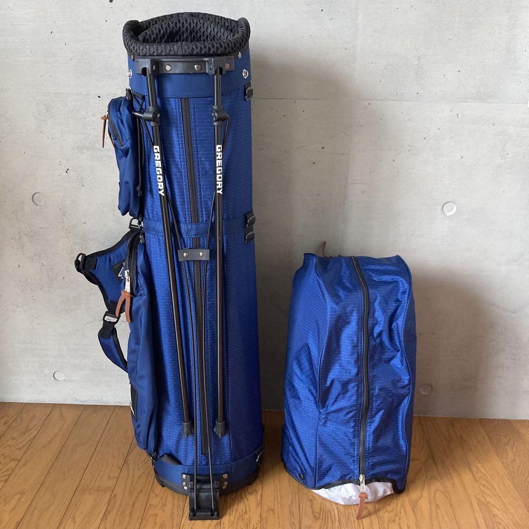 定価55000円【新品】GREGORYグレゴリー ハイブリッドキャディバッグ青