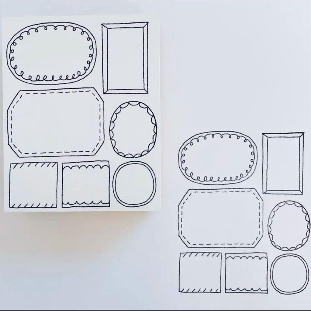 ニコレシピ　SEVEN FRAMS はんこ