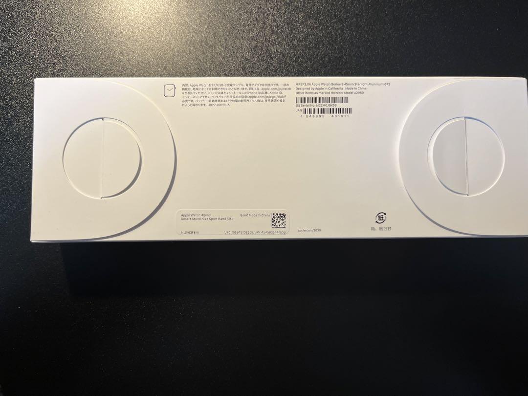 Apple Watch series9 45㎜アルミニウムAppleさん