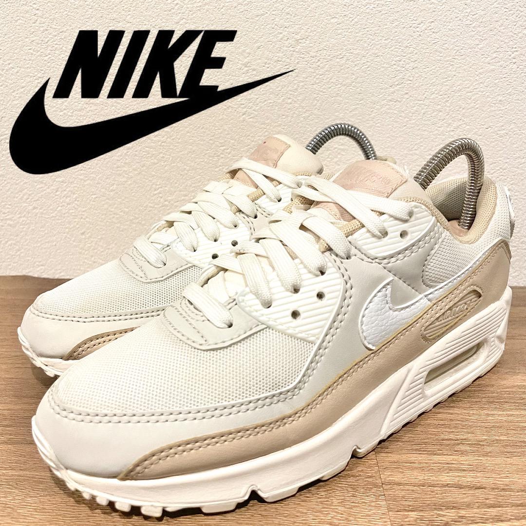 【返品不可】 ナイキ 90 MAX AIR WMNS NIKE エア ベージュ 90 マックス 靴