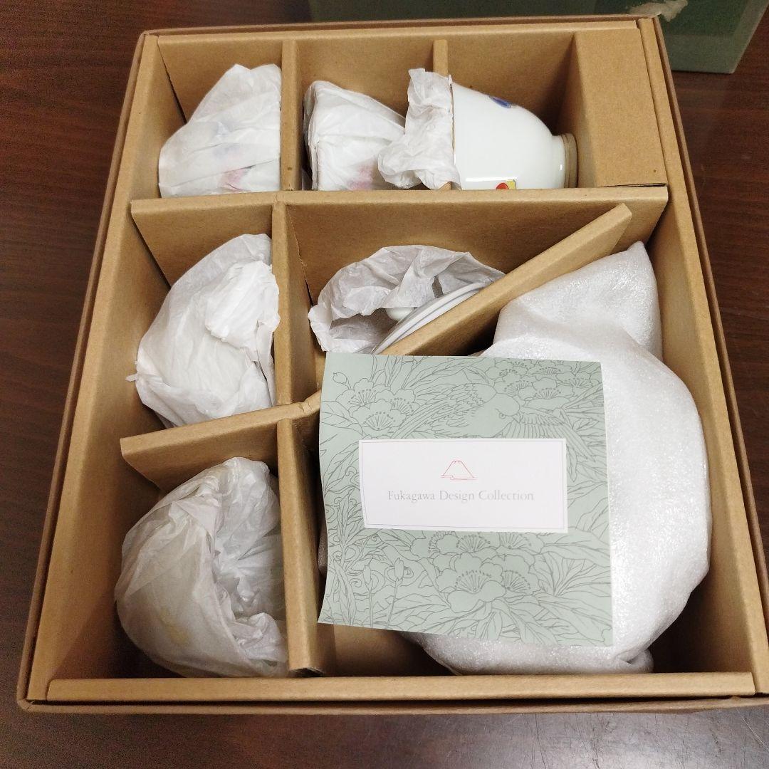 深川製磁 六歌仙 急須茶器