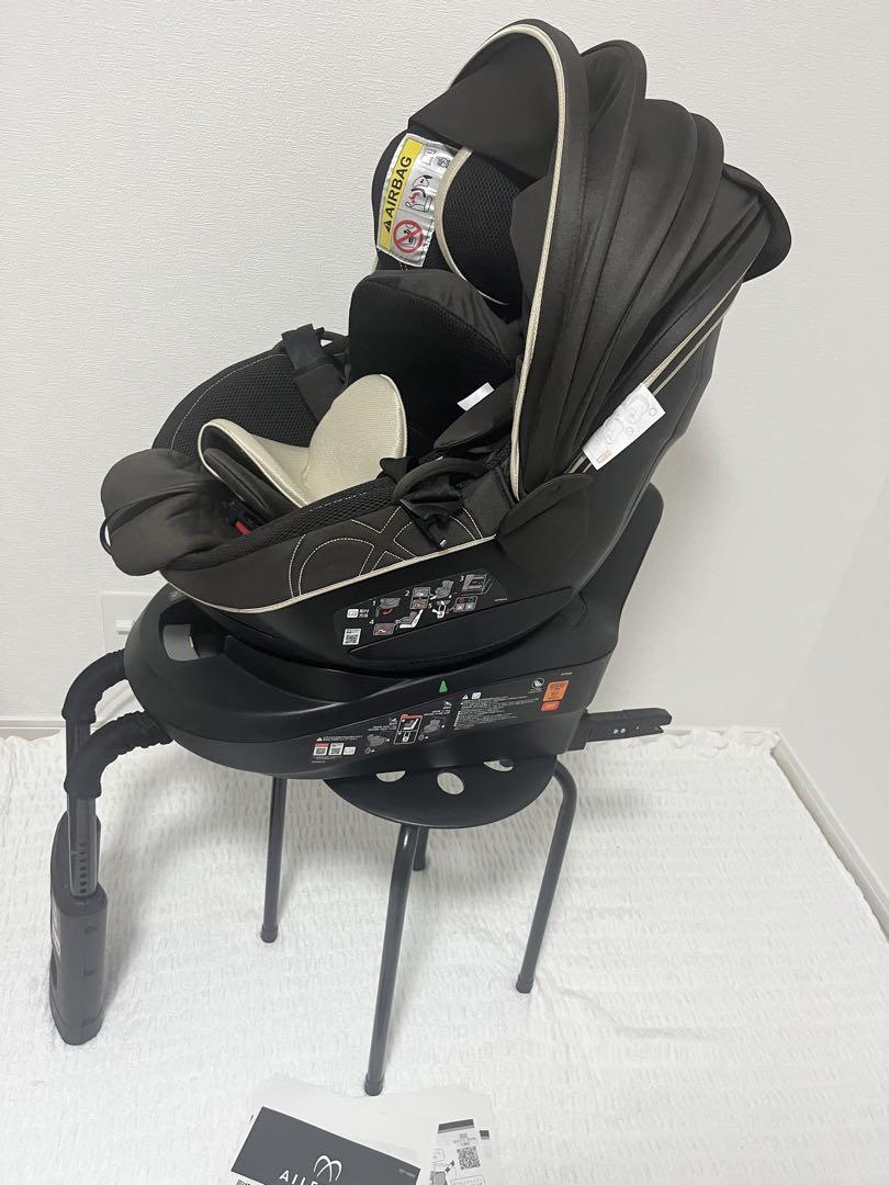美品　エールべべ　クルット4i グランス　isofix 回転式