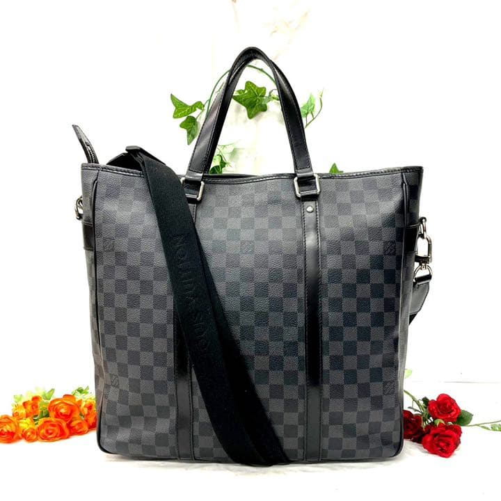 ❤️ 美品 ルイヴィトン ダミエ グラフィット 2way タダオ