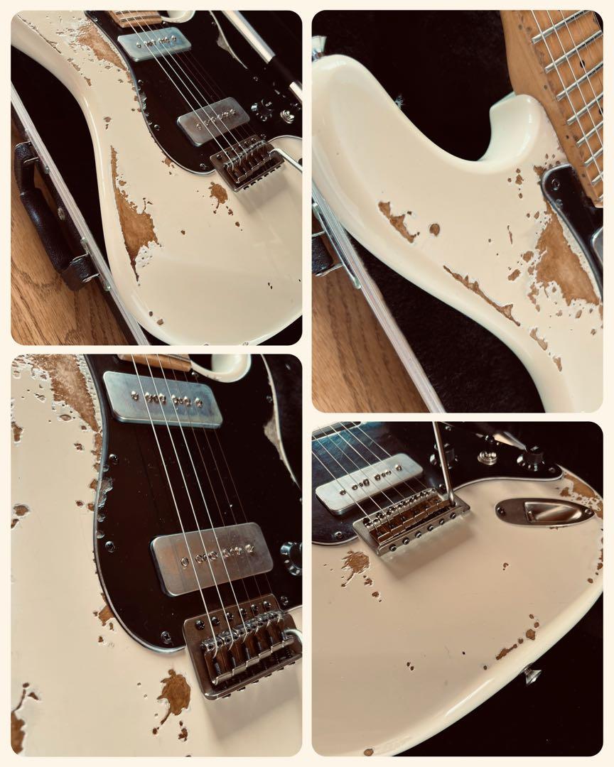 Hard Relic P-90×2 “Stratocaster Type