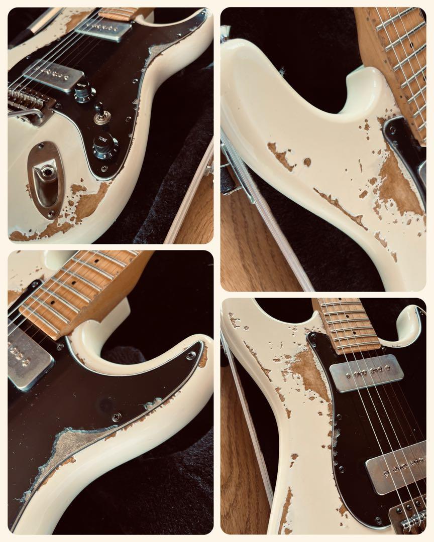 Hard Relic P-90×2 “Stratocaster Type