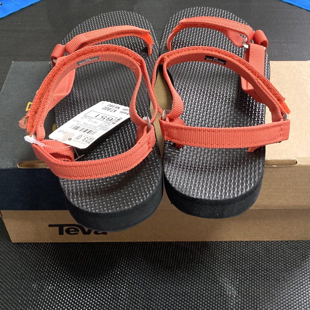 Teva レディース スポーツサンダル オリジナル ユニバーサル スリム23cm