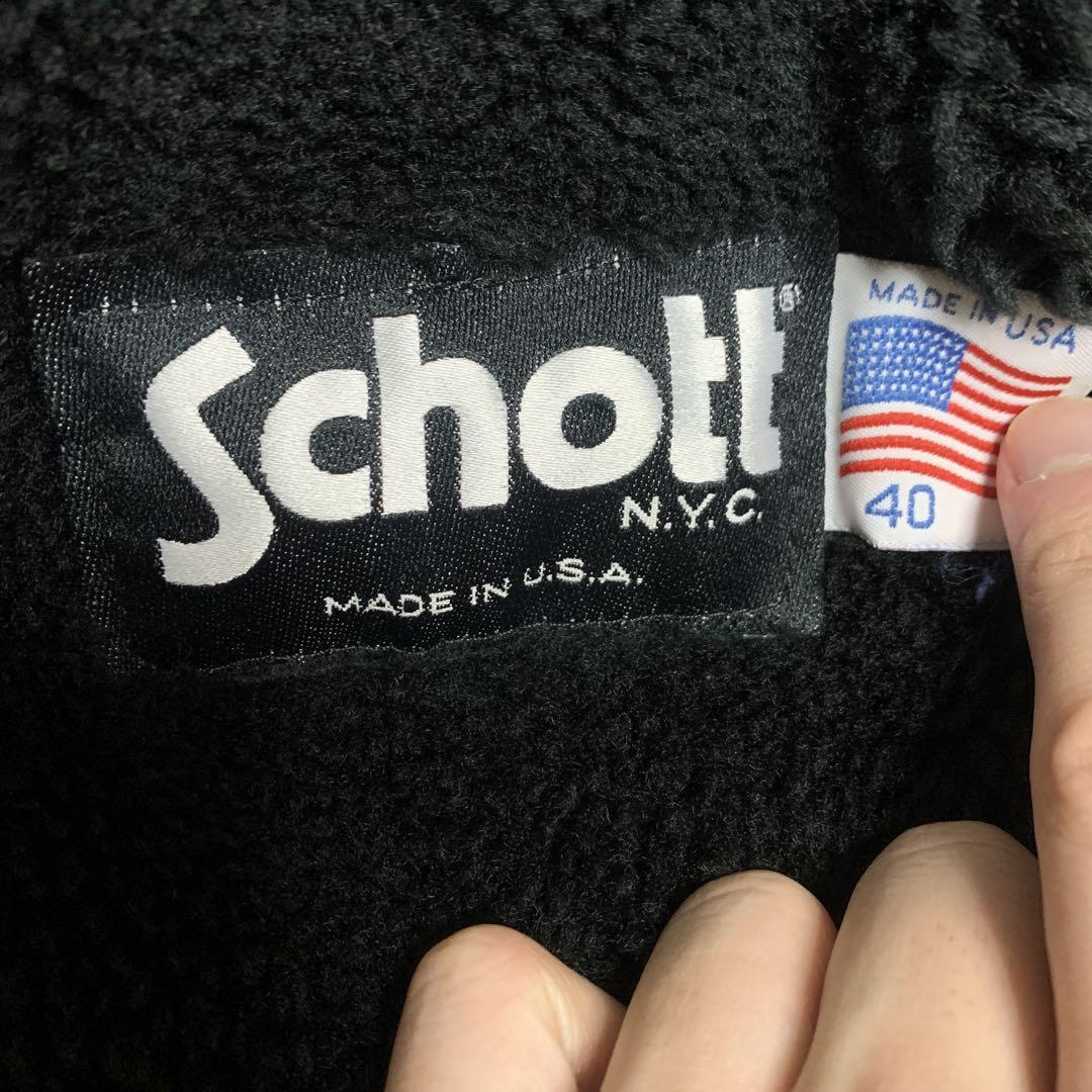 Schott シングルライダースジャケット
