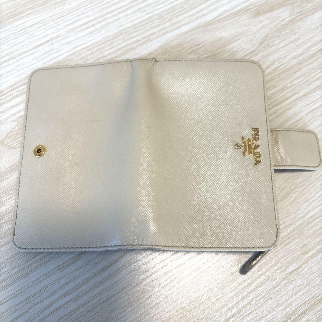 PRADA サフィアーノレザー 二つ折り財布