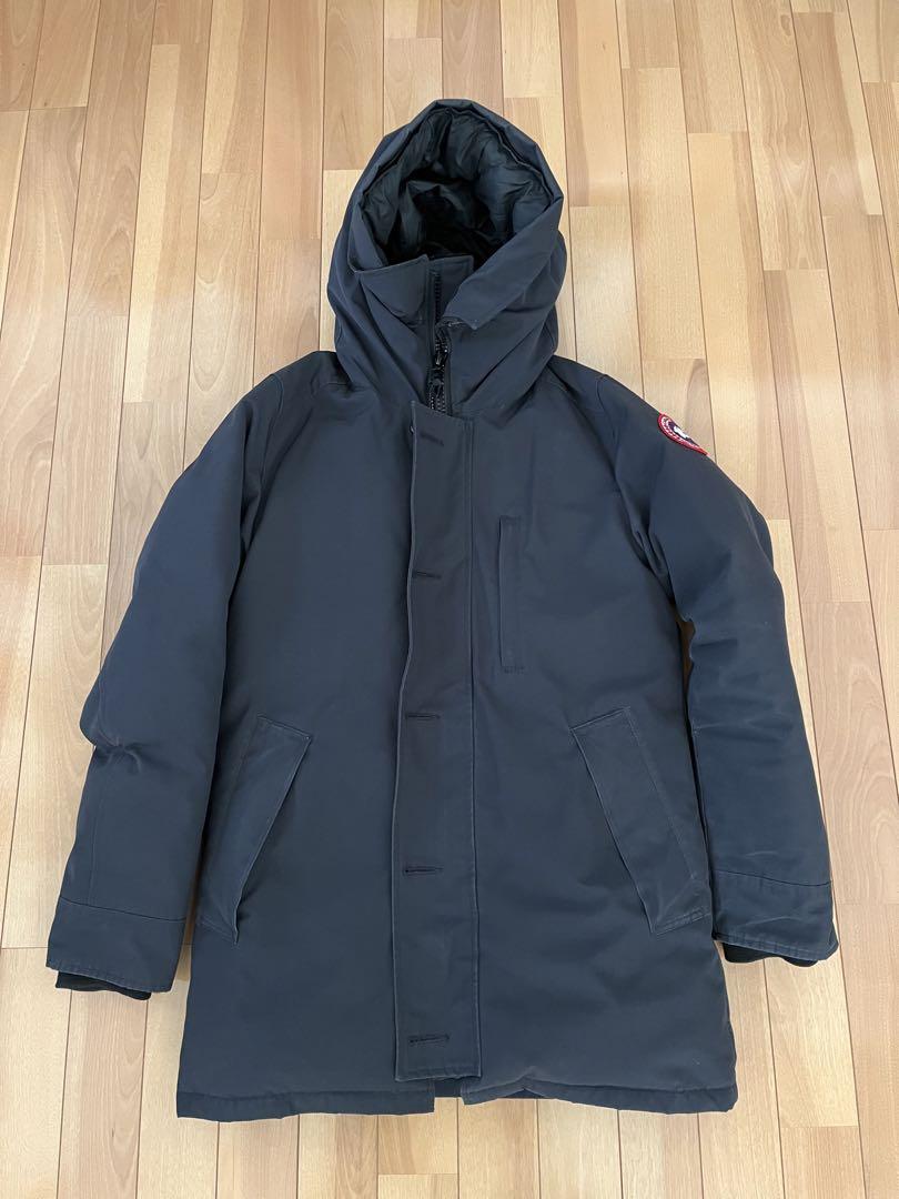 CANADA GOOSE カナダグース ジャスパー ネイビー S 中古 傷あり