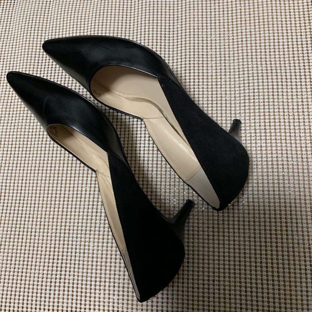 COACHコーチ 黒パンプス 8M 25cm