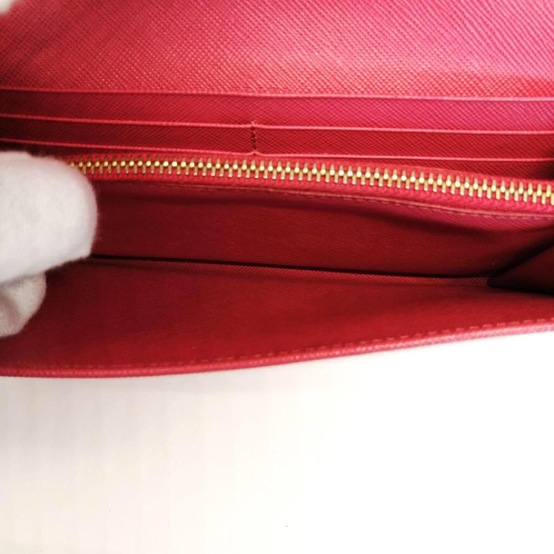 PRADA サフィアーノ レザー メタル 長財布