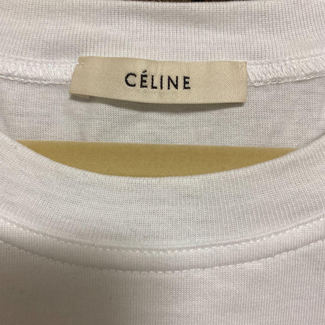 セリーヌ白Tシャツ　フィービー
