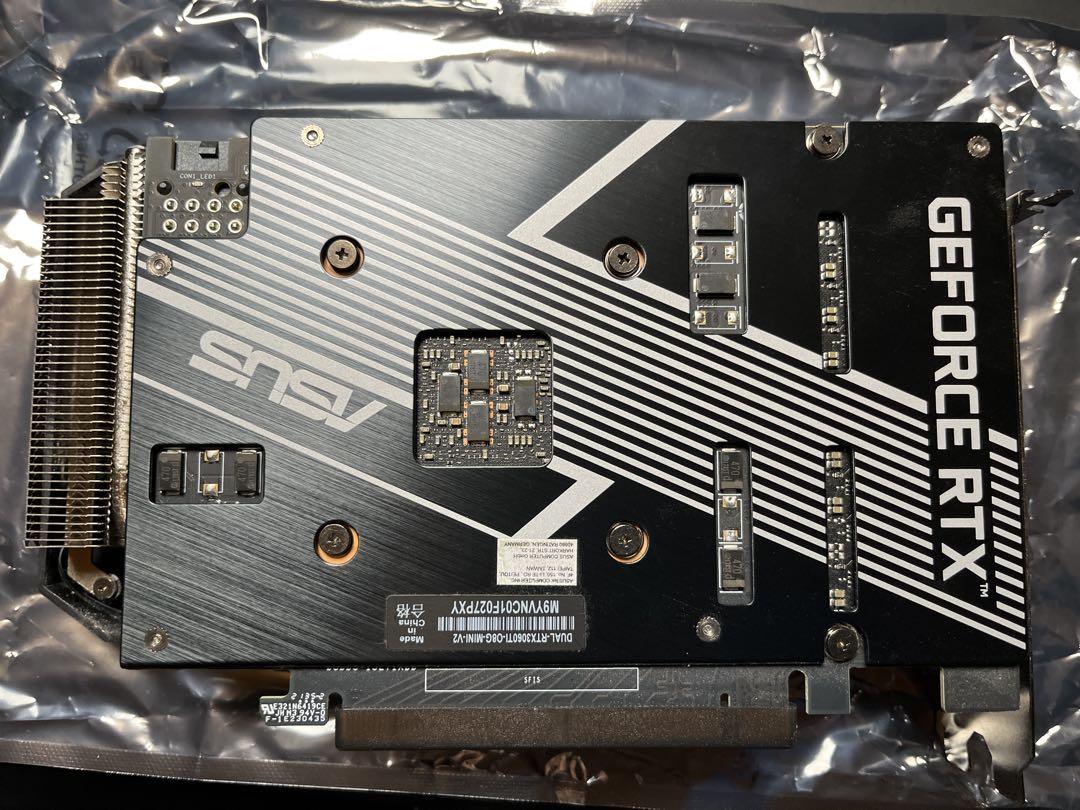 ASUS RTX3060ti 8GBVRAM グラフィックボード