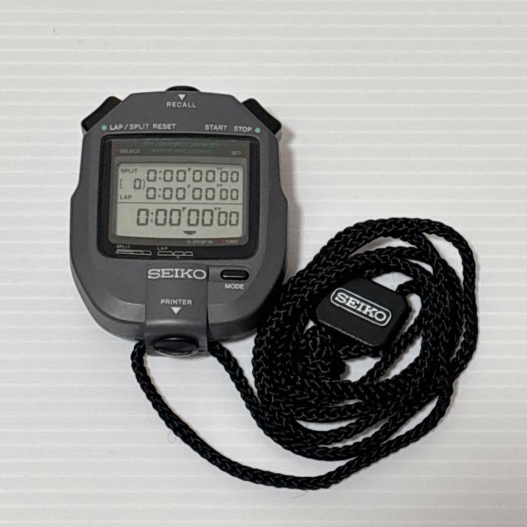 SEIKO ストップウォッチ S123-4000 100LAP 動作品 セイコー