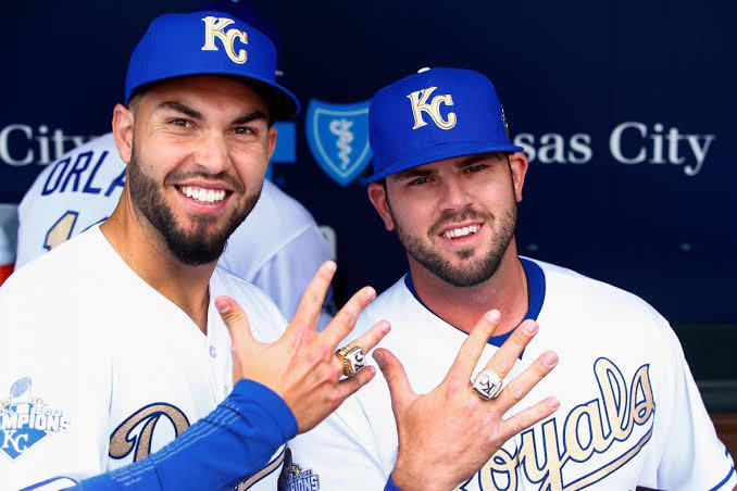 MLB ユニフォーム　ロイヤルズ　エリックホズマー