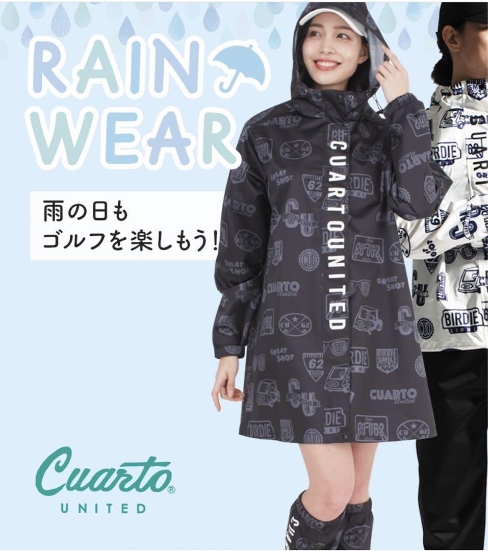 新品】クアルトユナイテット ゴルフレインコート