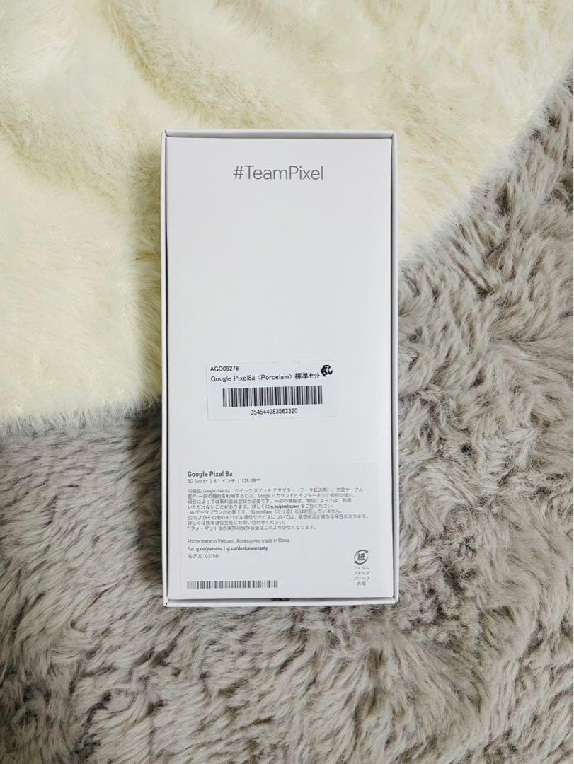 スマートフォン本体 Google Pixel 8a Porcelain 128GB