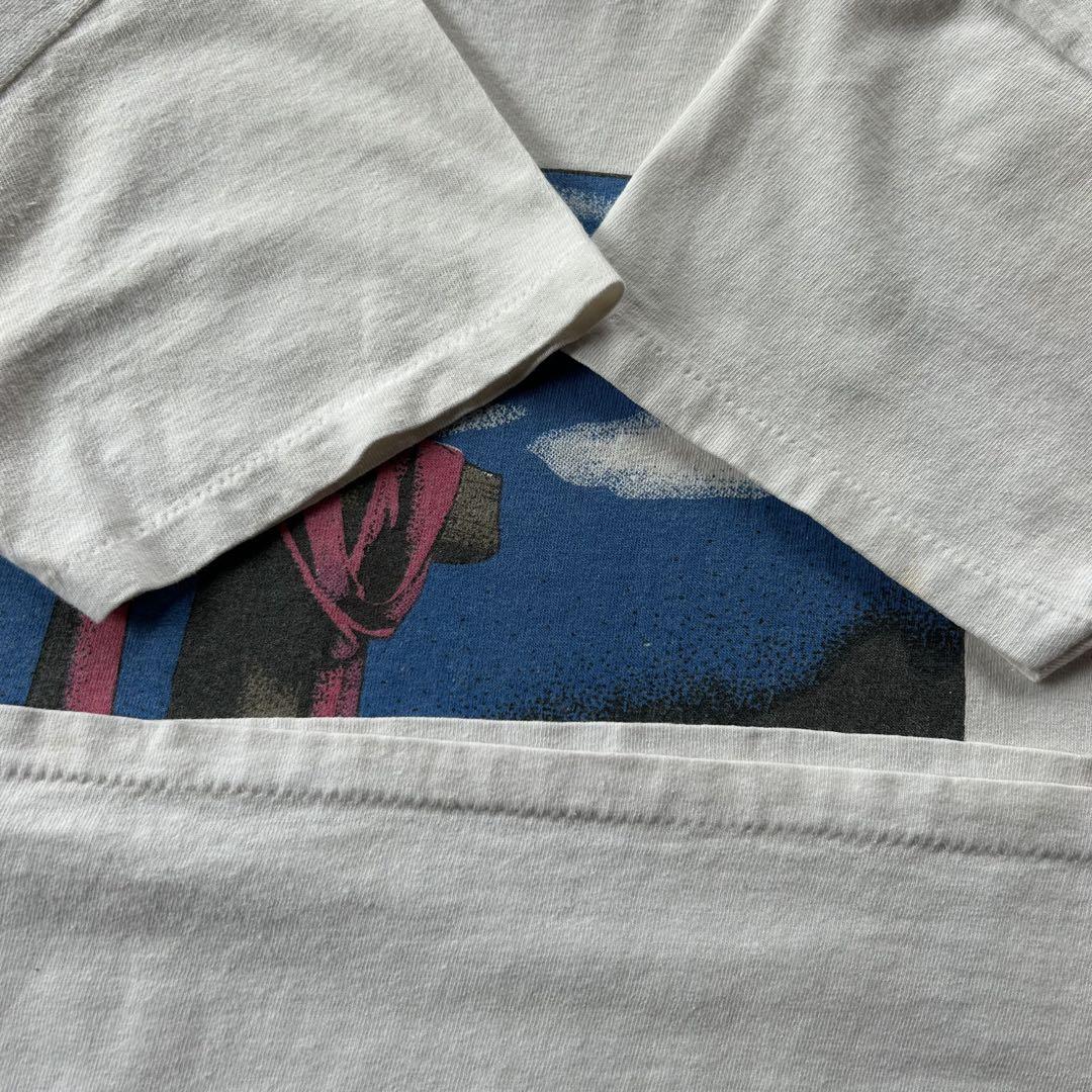 80s90s ジーザスtシャツ USA製 ホワイト M相当 キリスト