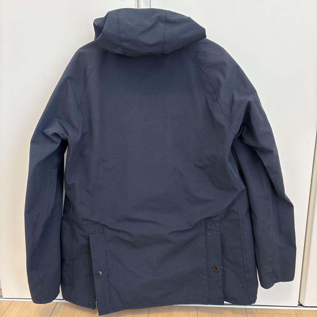 入荷now 口コミ Barbour バブアー スリム ビデイルsl フード付 38ネイビー メンズ ジャケット・アウター