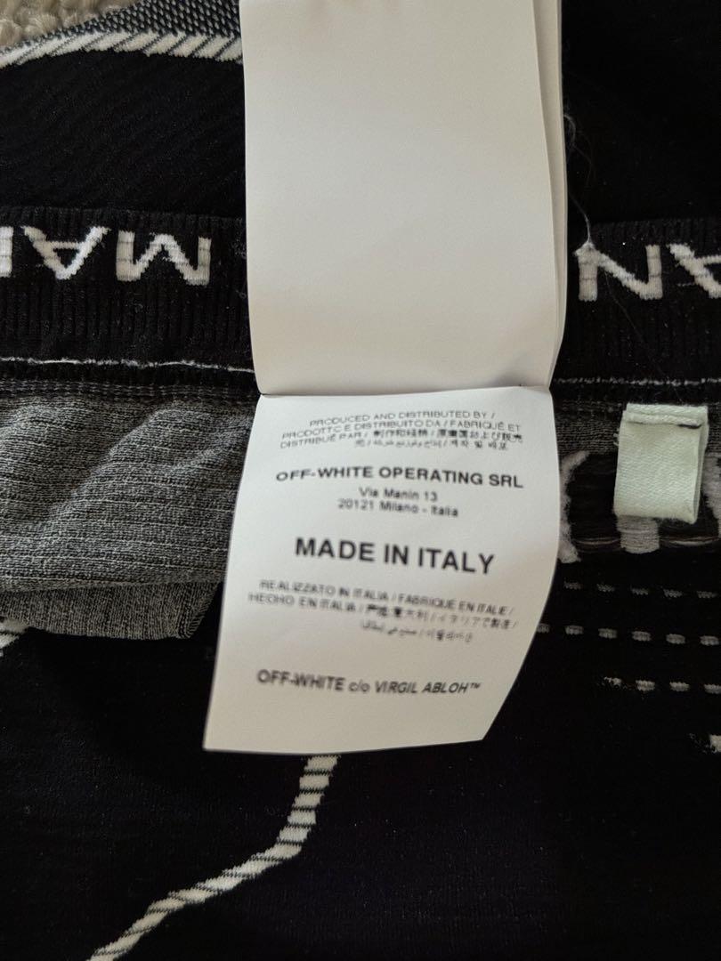 OFF-WHITE Tシャツ　オフホワイト　レディース　S/Mサイズ