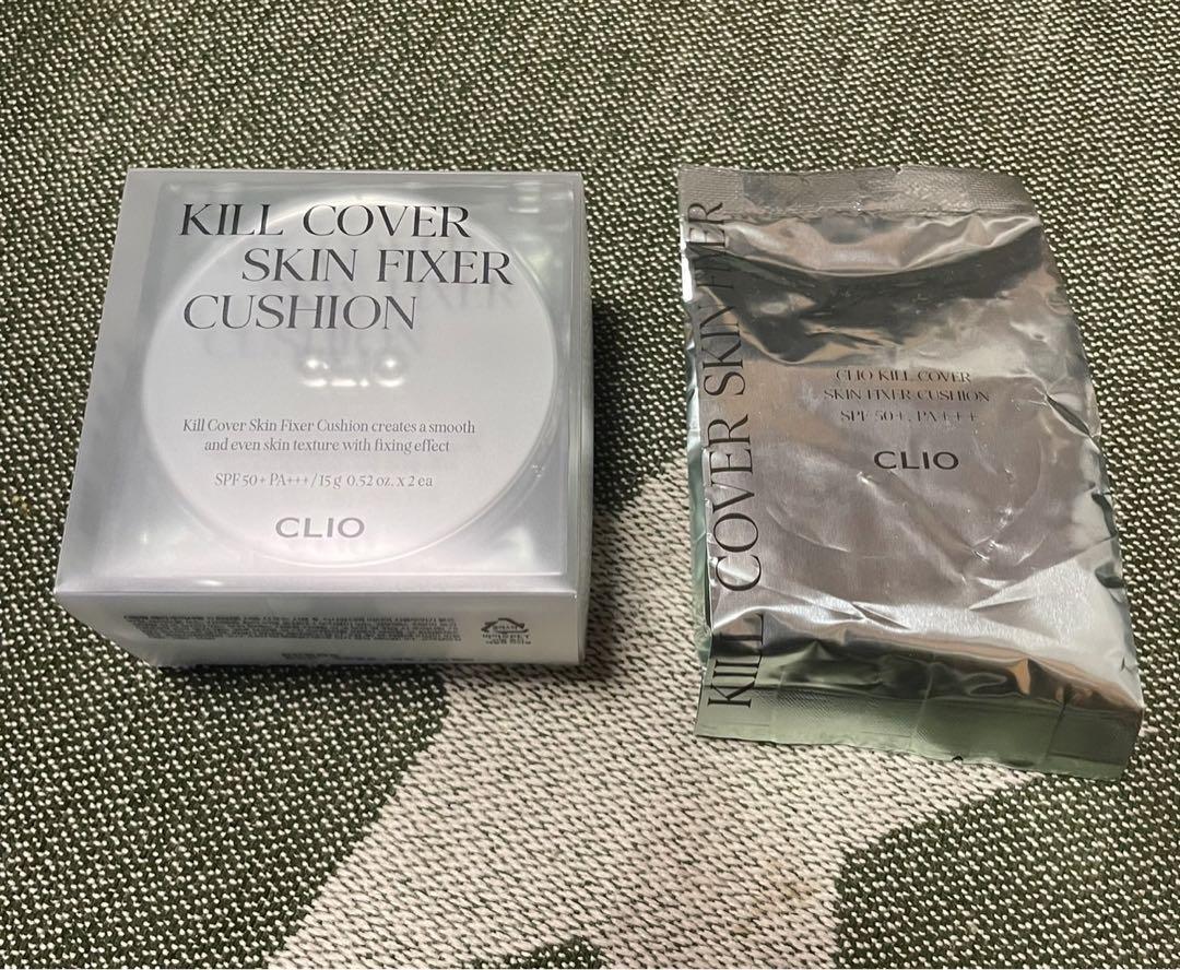 新品CLIO KILL COVER SKIN FIXER CUSHION 15g