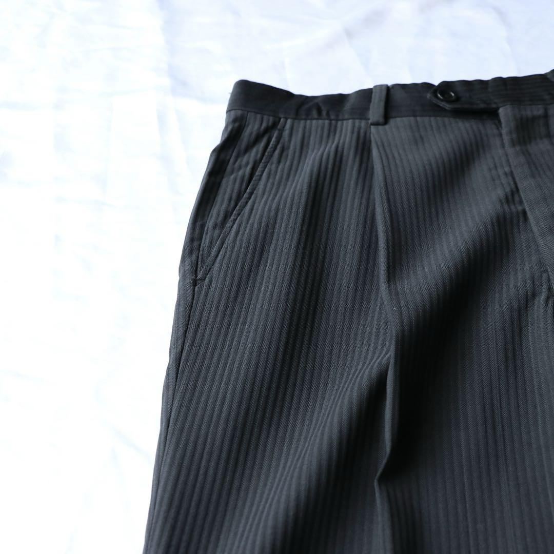 ARMANI COLLEZIONI ワイドスラックス　ストライプ　90s 00s