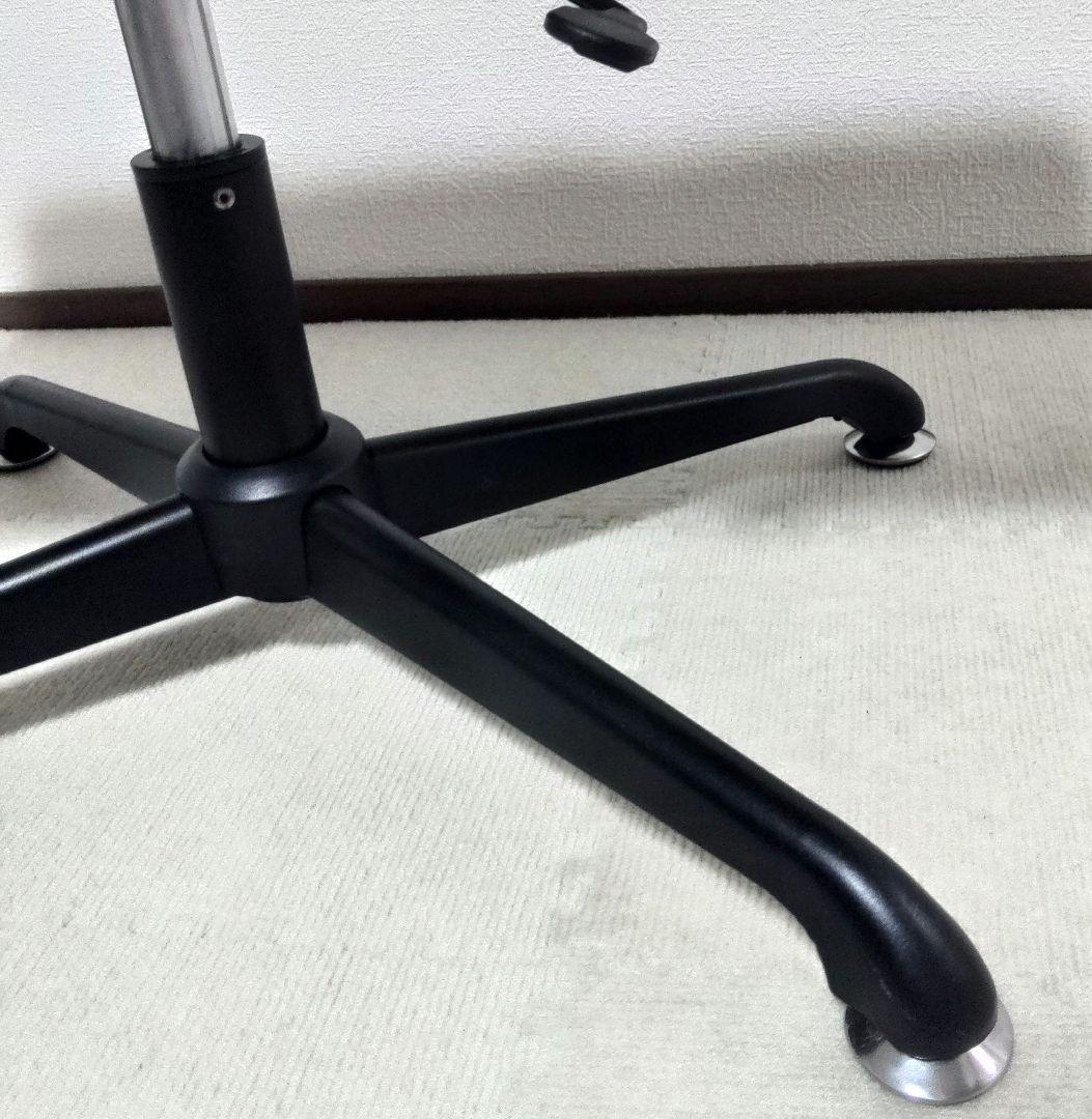 バウヒュッテ　ゲーミングオットマンワイドP コットン BOT-700P-BK