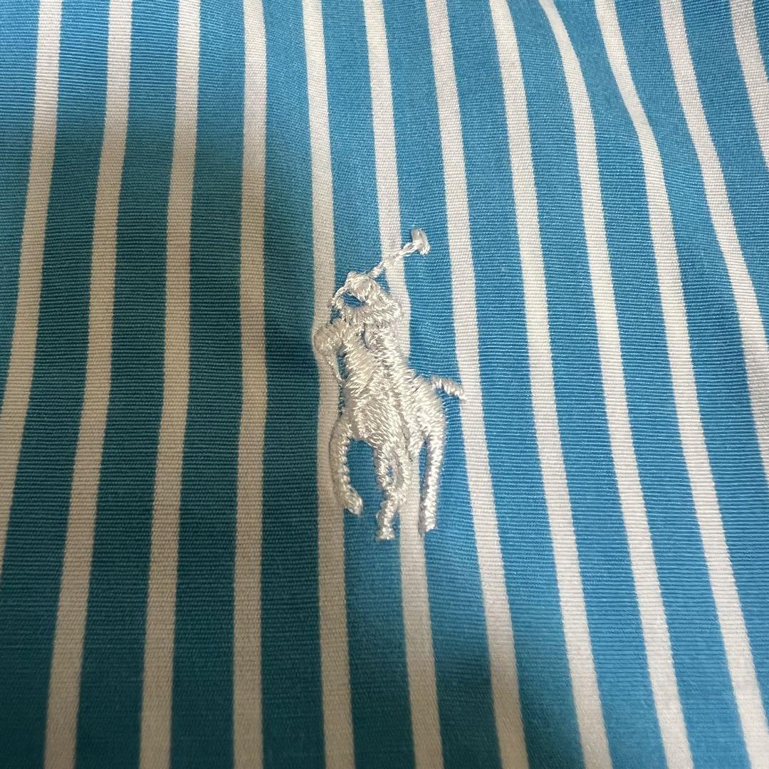 美品✨ラルフローレン ストライプシャツ スリムフィット