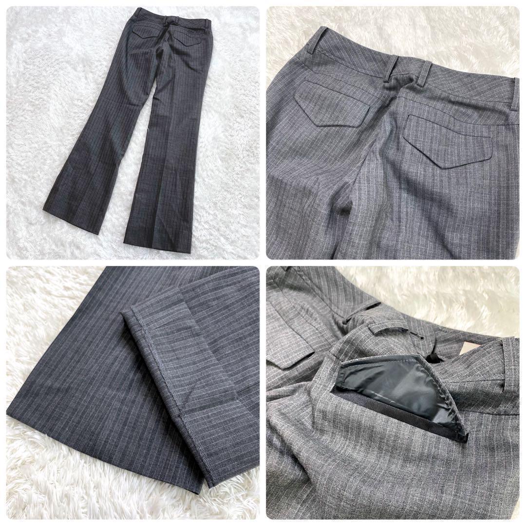 美品✨ オリヒカ ライム パンツ スーツ セットアップ 洗える ラペルピン付き