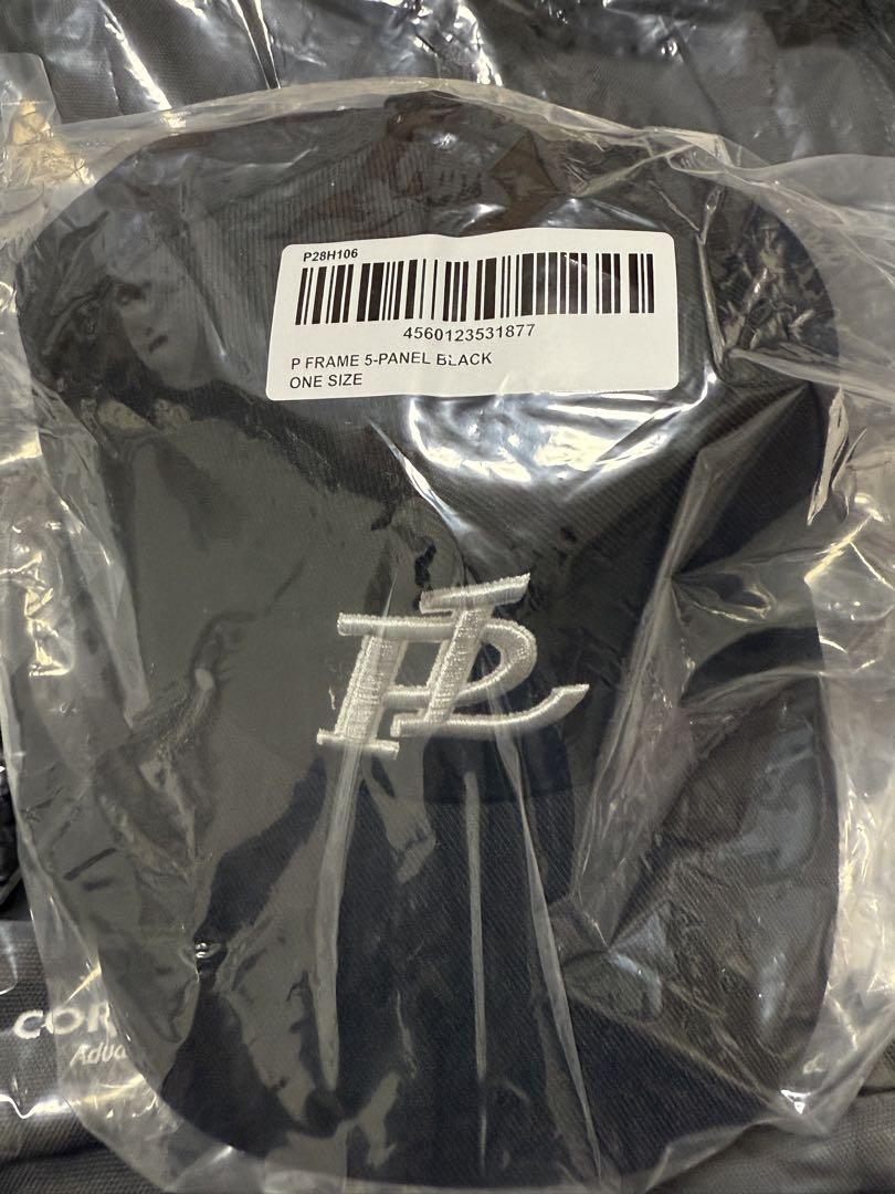 帽子 PALACE P Frame 5-Panel Black