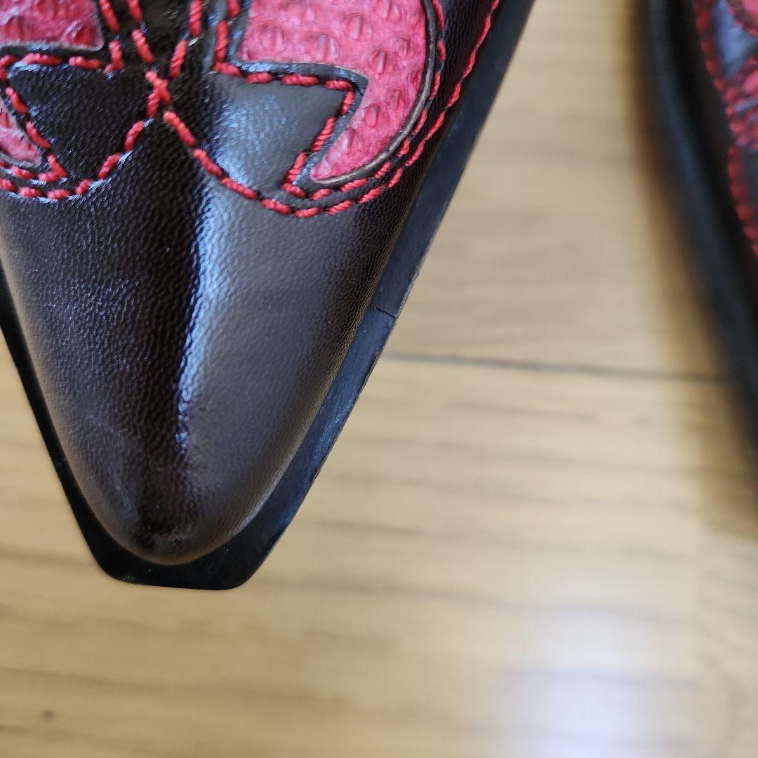 Christian Dior ウエスタン柄 ハイヒールパンプス