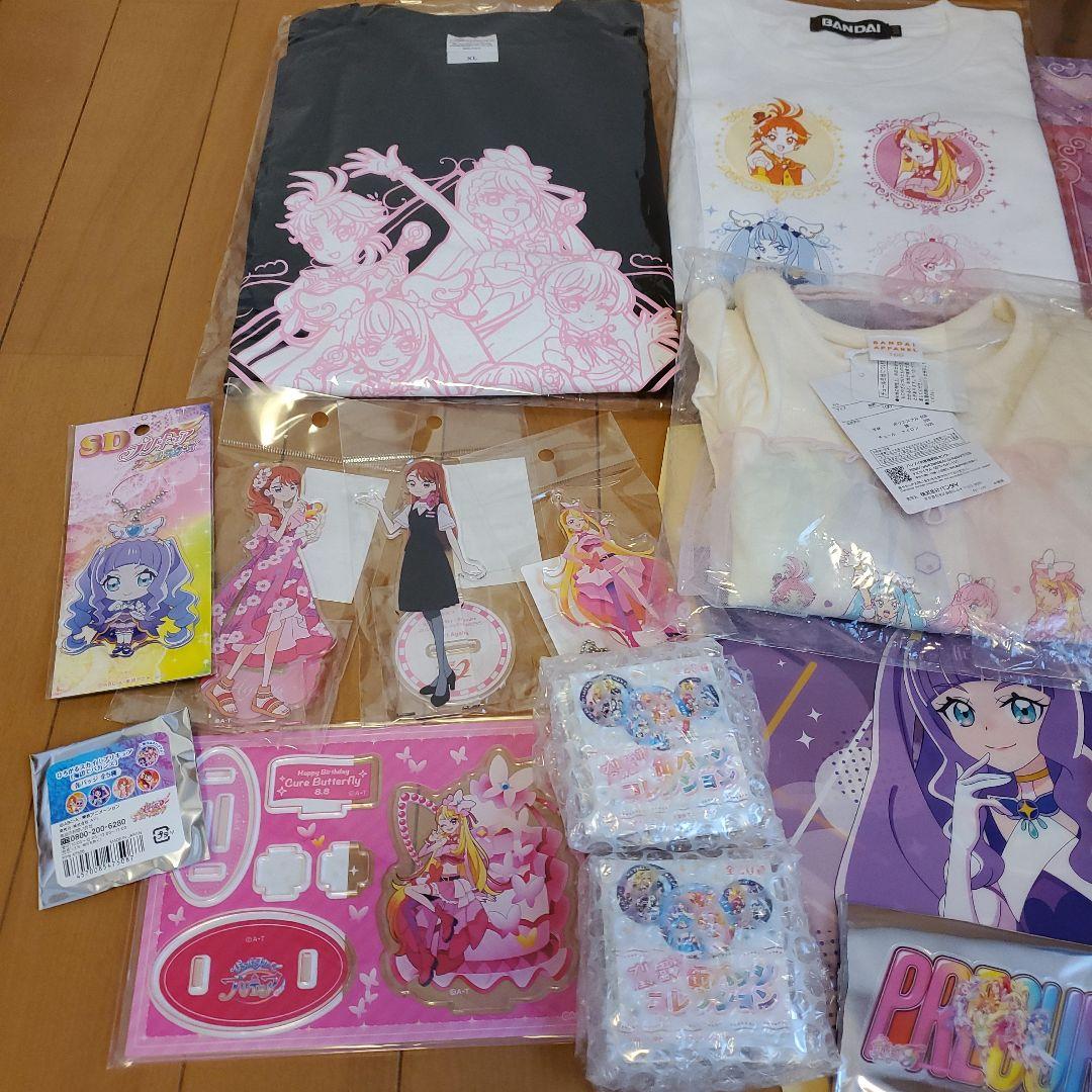 ひろがるスカイ　プリキュア　Tシャツ　ランドマークタワー　アクスタ　引退セット