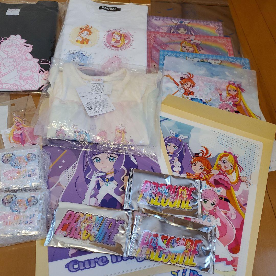 ひろがるスカイ　プリキュア　Tシャツ　ランドマークタワー　アクスタ　引退セット
