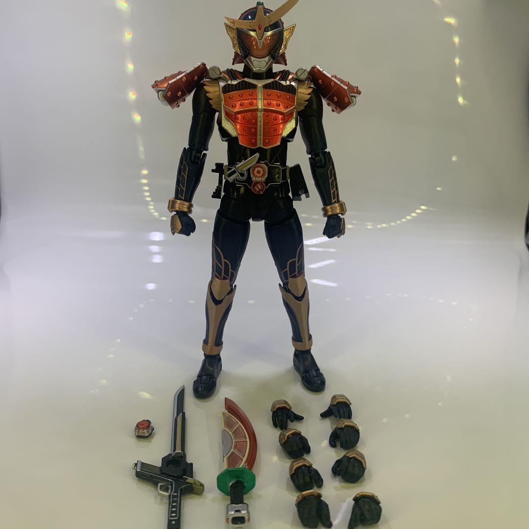 「箱なし」フィギュアーツ仮面ライダー鎧武・バロン・龍玄・斬月・特典ステージ 箱なし」フィギュアーツ仮面ライダー鎧武・バロン・龍玄・斬月