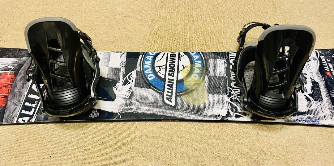 ALLIAN DAMAGE アライアン　ダメージ155 バインディング付きセット