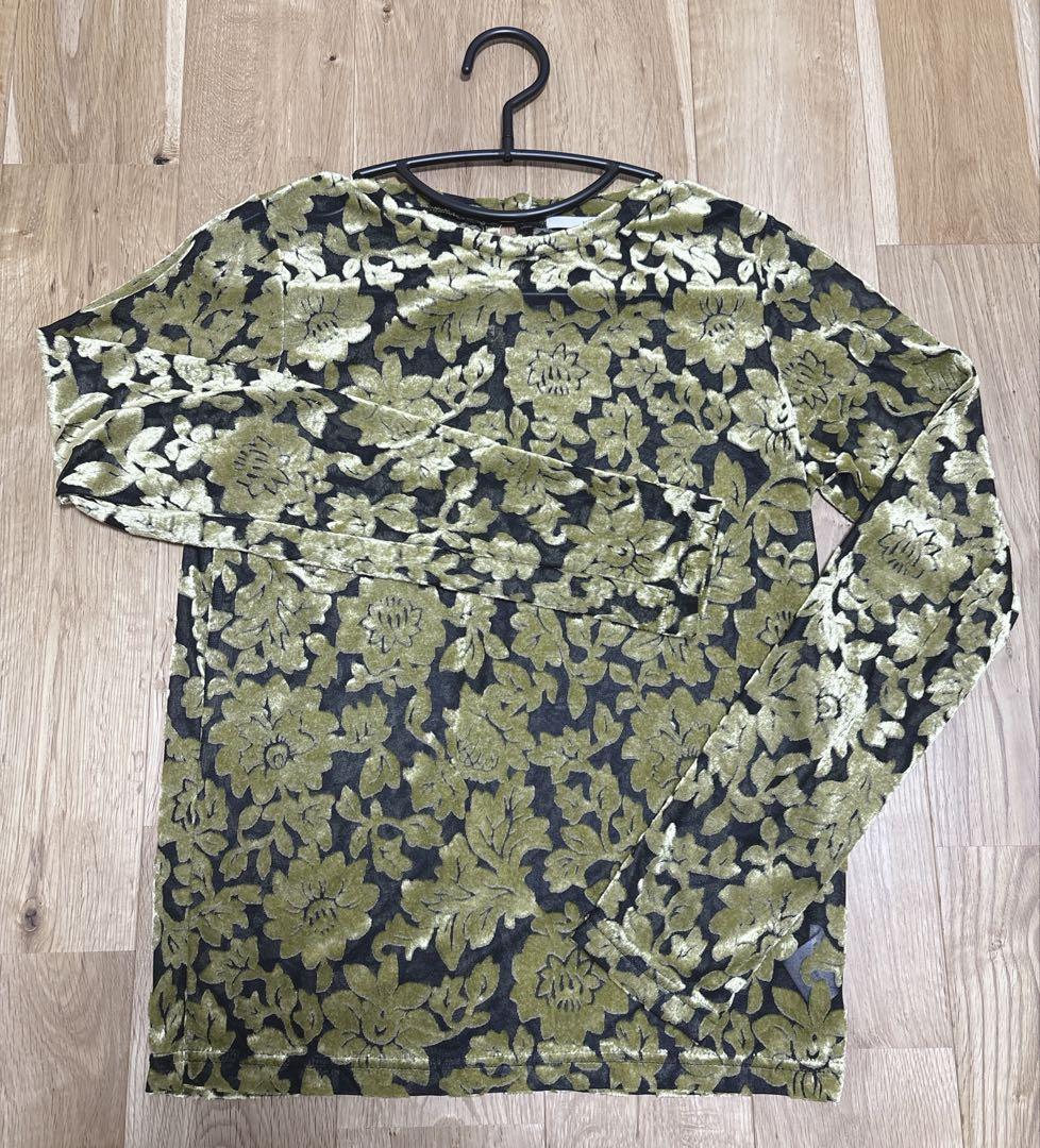 即完売】MECRE 2023SS フラワーオパールモックネックプル