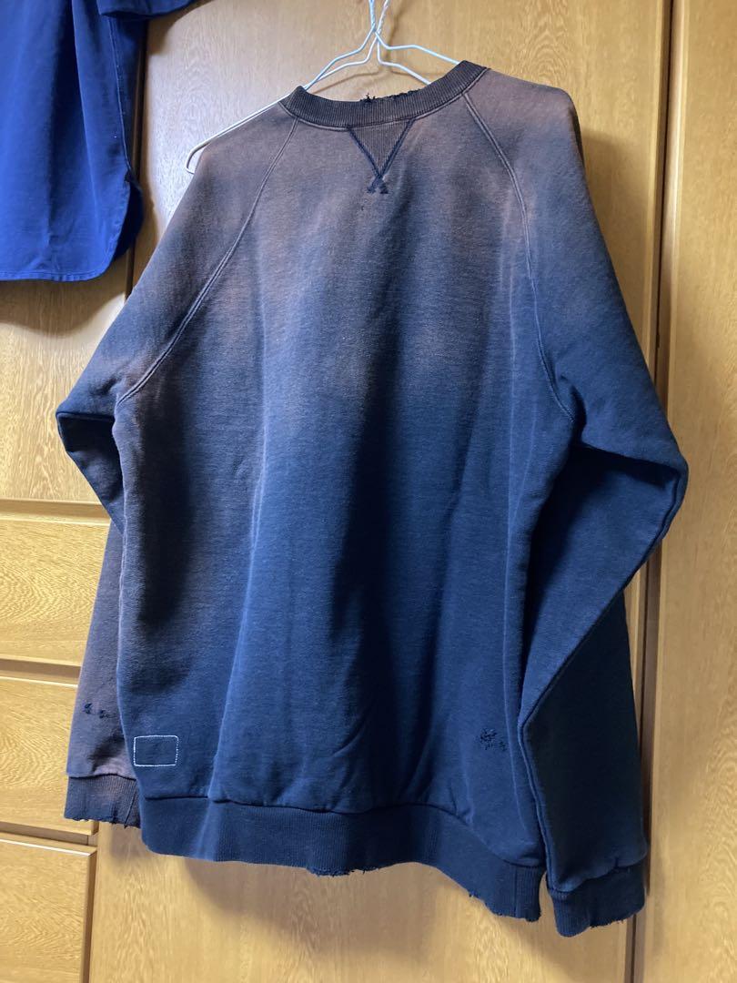 トップス PABLO VINCI Sun fade damage sweat