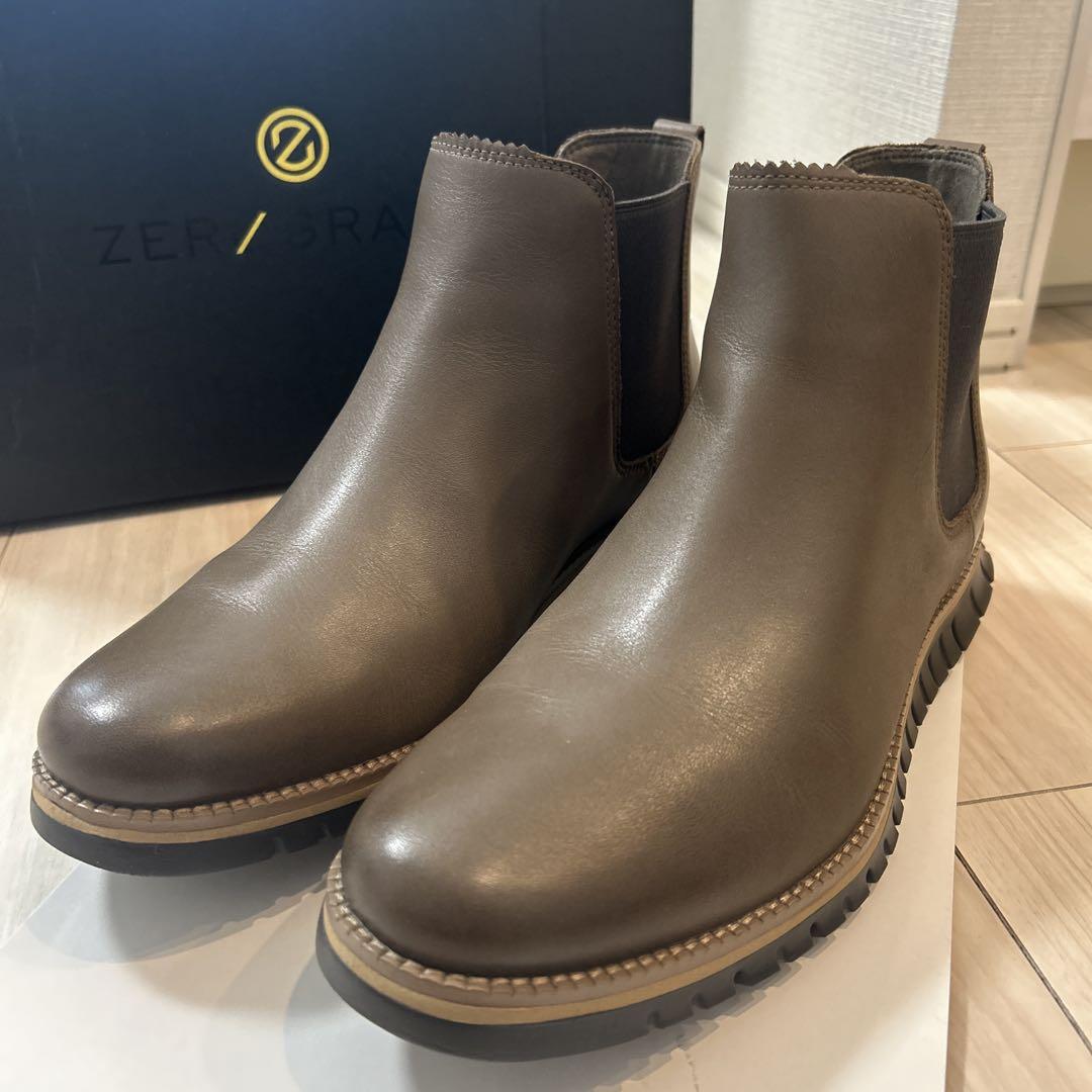 ZERØGRAND Chelsea WP サイドゴアブーツ