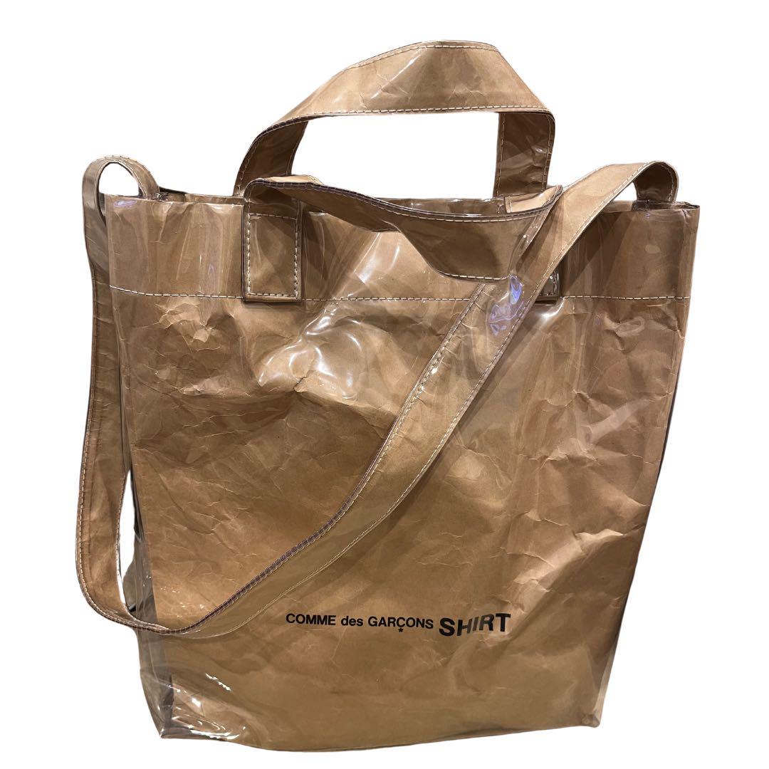 美品　COMME des GARCONS  PVC トートバッグ