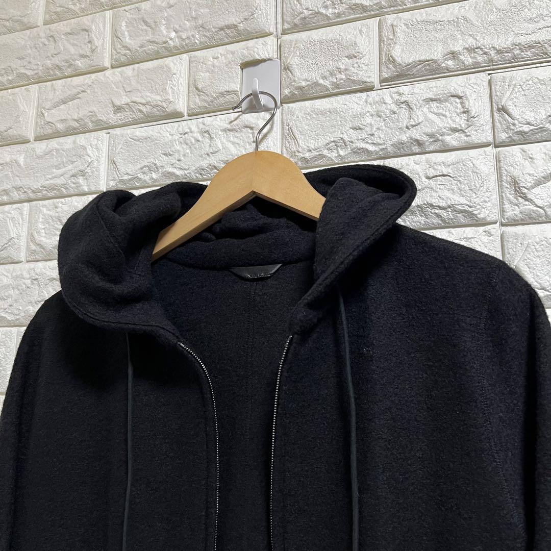 良品✨大きいサイズ マッキントッシュロンドン✨ジップアップパーカー 黒 44