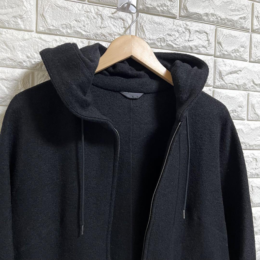 良品✨大きいサイズ マッキントッシュロンドン✨ジップアップパーカー 黒 44