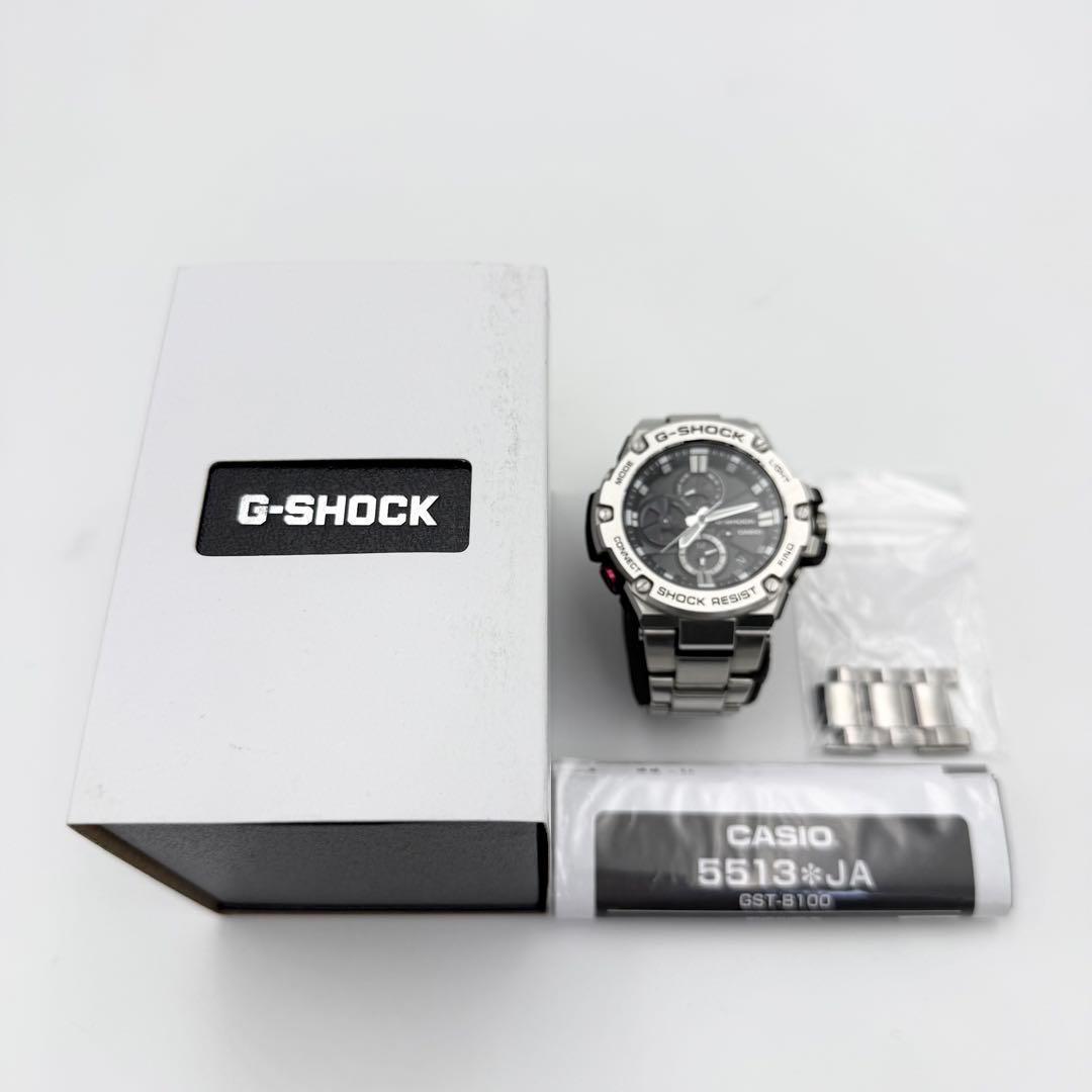 希少 極美品 CASIO G-SHOCK 腕時計 GST-B100D-1AJF