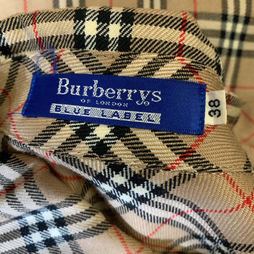 BURBERRY バーバリー ワンピース ノバチェック m2Lnb-m66388251249 BLUE LABEL 全品5倍