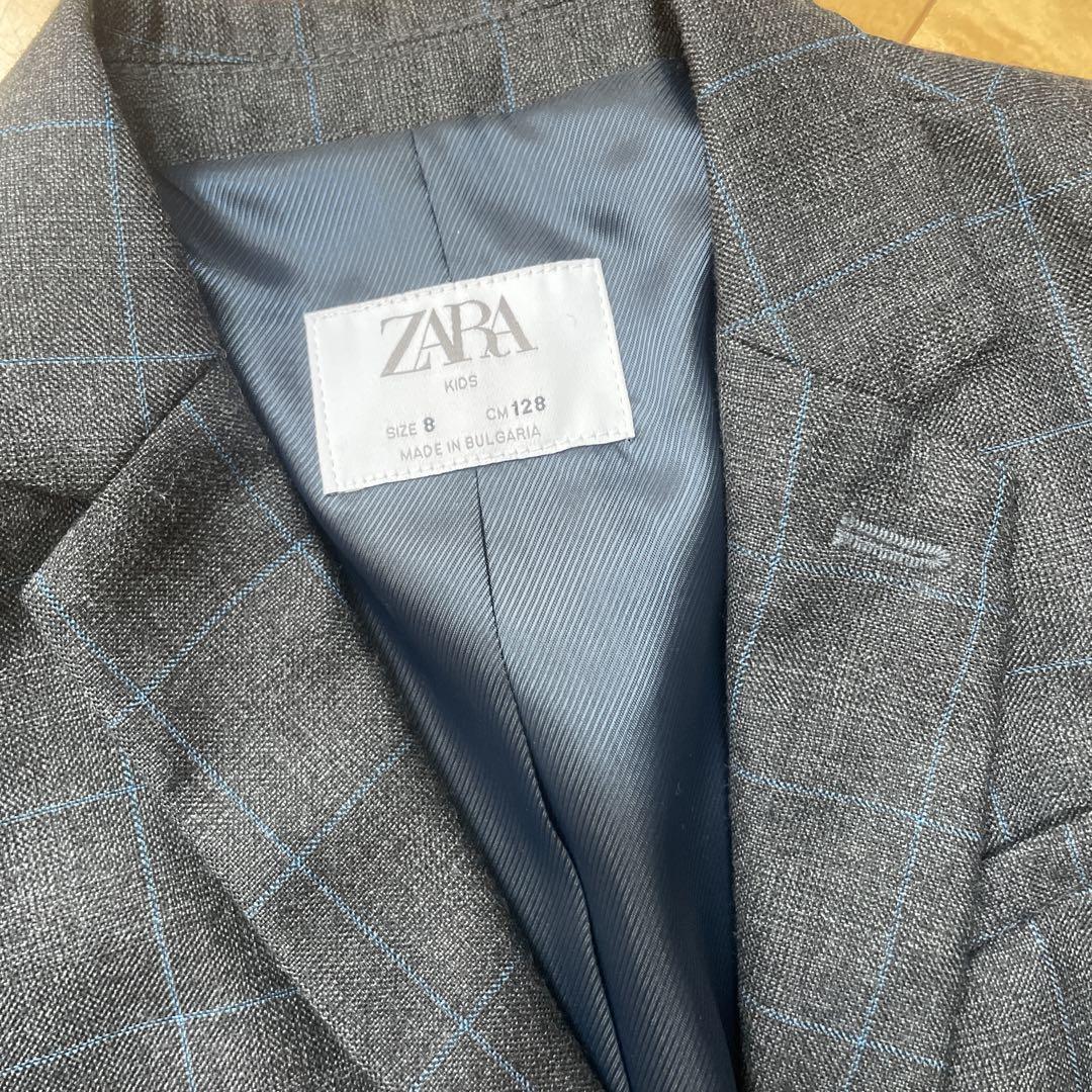 美品　120 zara キッズ　グレースーツ　セットアップ　卒園式　入学式 楽天市場】zara キッズ（スーツ｜スーツ・カジュアル
