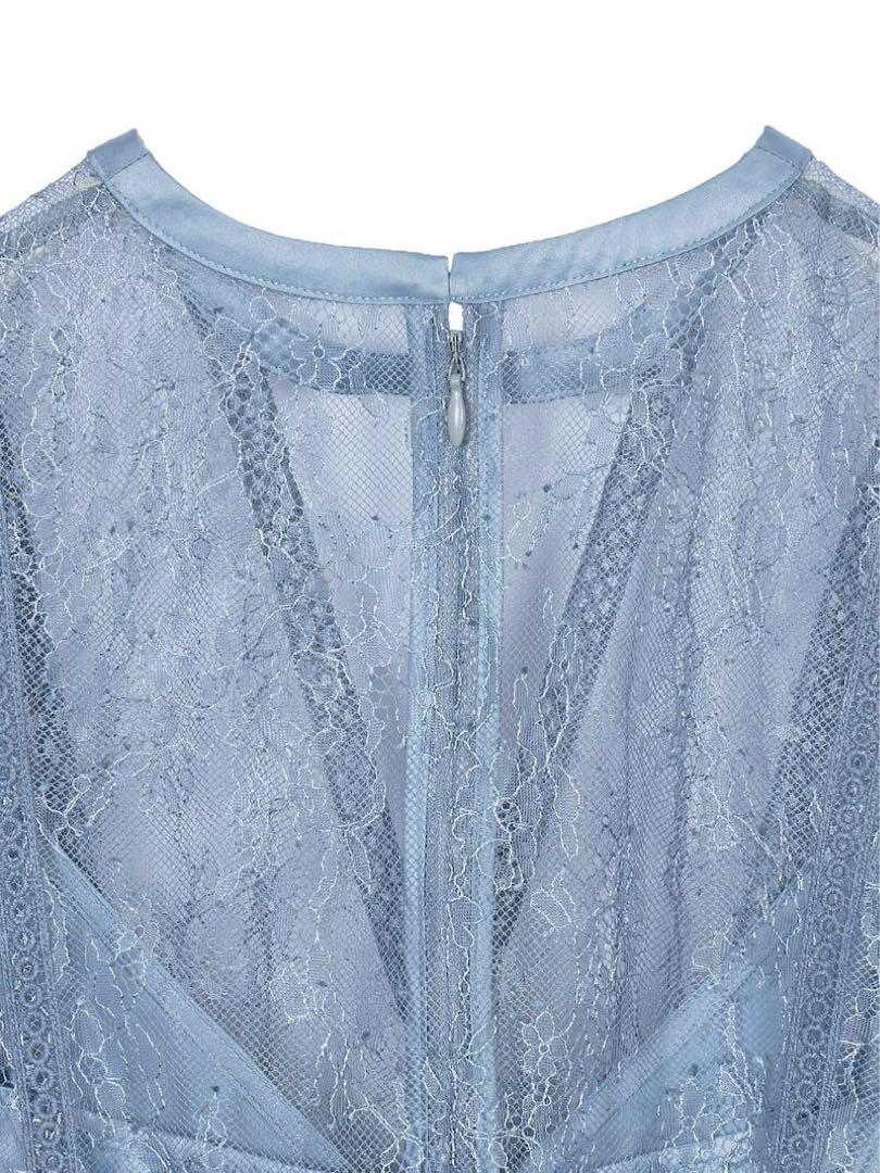 スーツ・フォーマル・ドレス AMERI / LADY LACE PLEATS DRESS