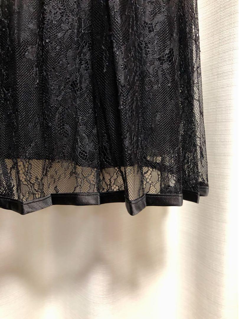 スーツ・フォーマル・ドレス AMERI / LADY LACE PLEATS DRESS