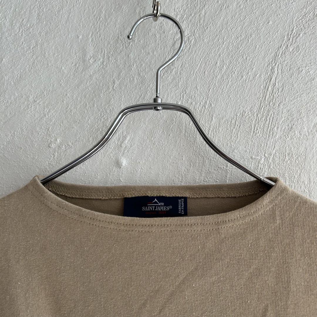 フランス製 SAINT JAMES ベージュ ウェッソン T1 セントジェームス