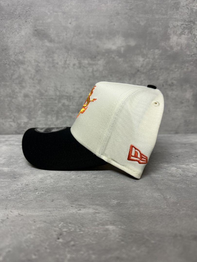 Newera マイアミヒート フレイム スナップバックキャップ